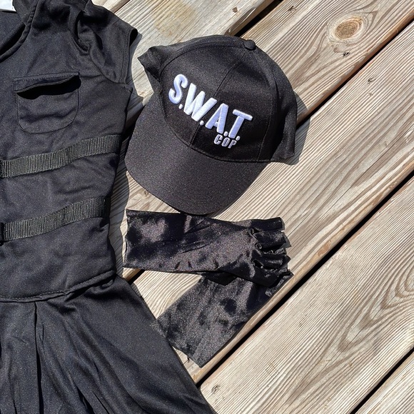KIDS S.W.A.T. Cop Costume - Picture 11 of 14